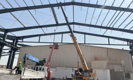 BRD steel structure construction