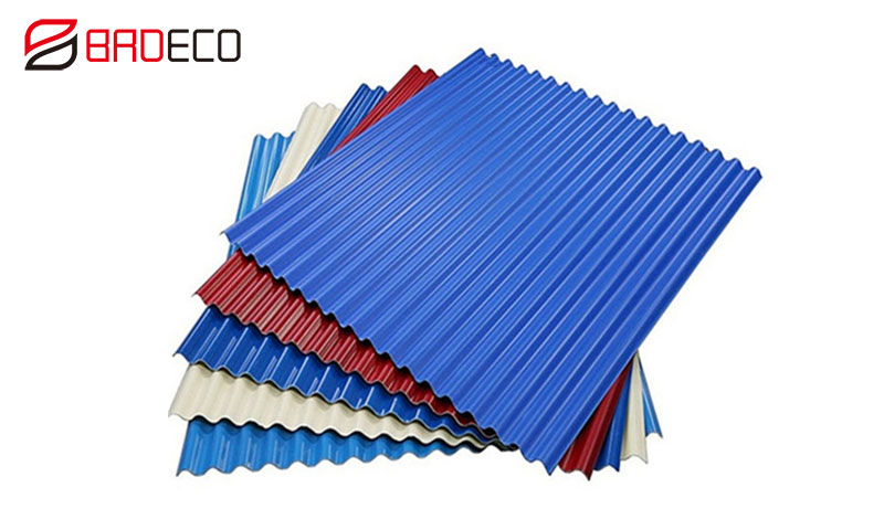 color steel roof tile