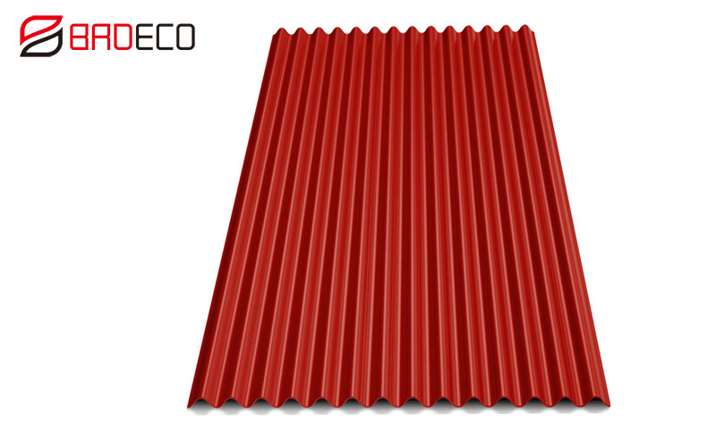 color steel roof tile