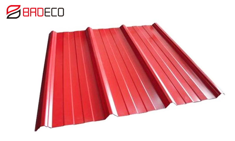 color steel roof tile