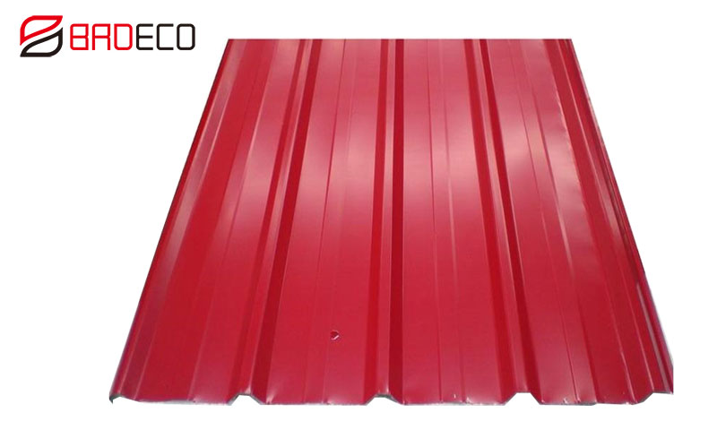 color steel roof tile