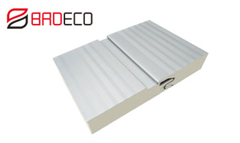 PU sandwich 4 wave roof panel